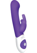 The G-spot Rabbit Rechargeable Silicone Vibrator - Purple