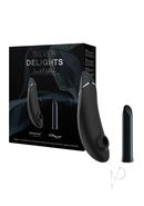 We-vibe Silver Delights Collection (set Of 2) - Black/silver