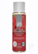Jo H2o Water Based Flavored Lubricant Succulent Watermelon...