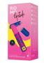 Romp Lipstick Rechargeable Clitoral Stimulator - Pink/navy